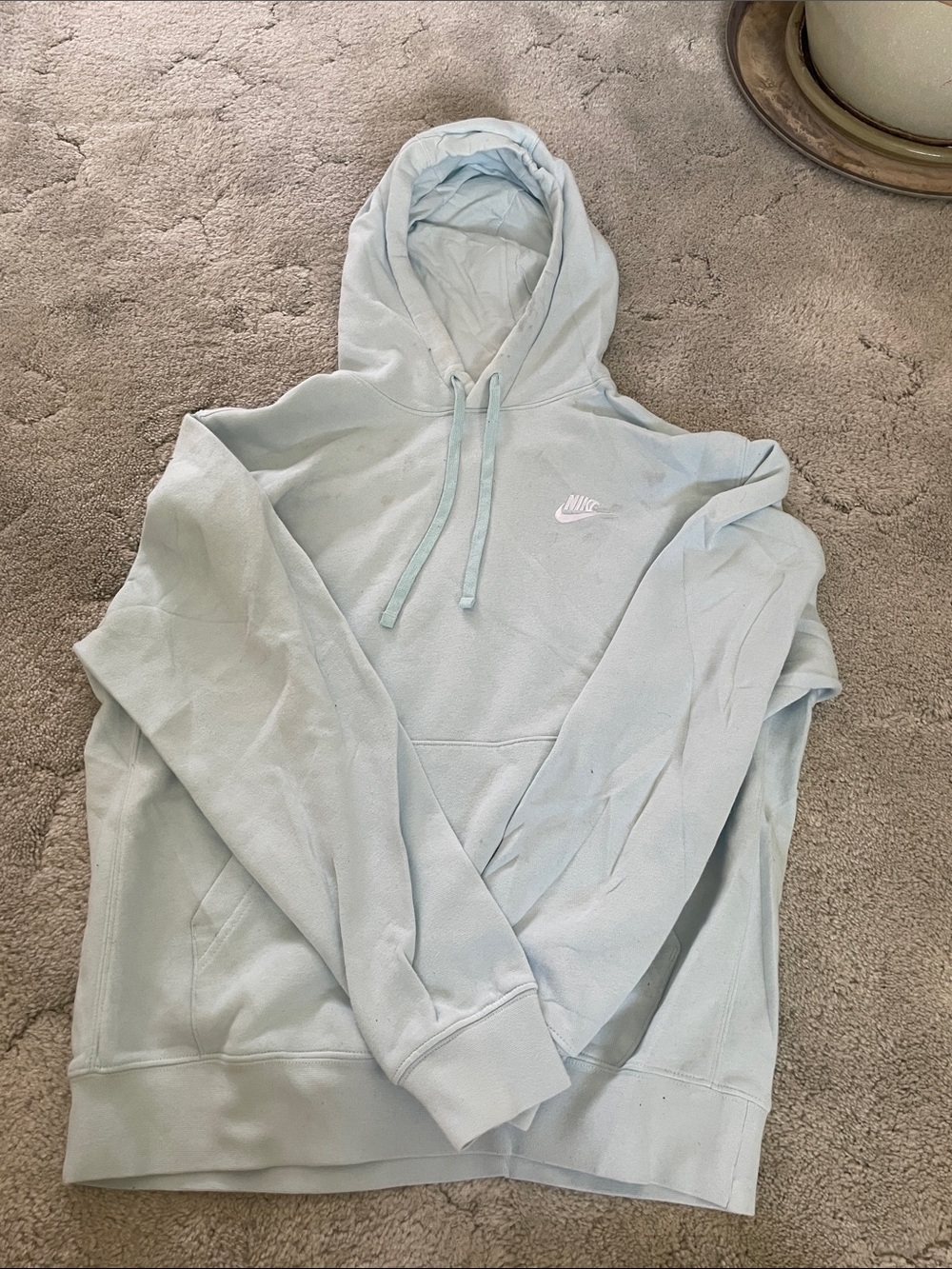 Nike Pale Blue Hooded Pullover